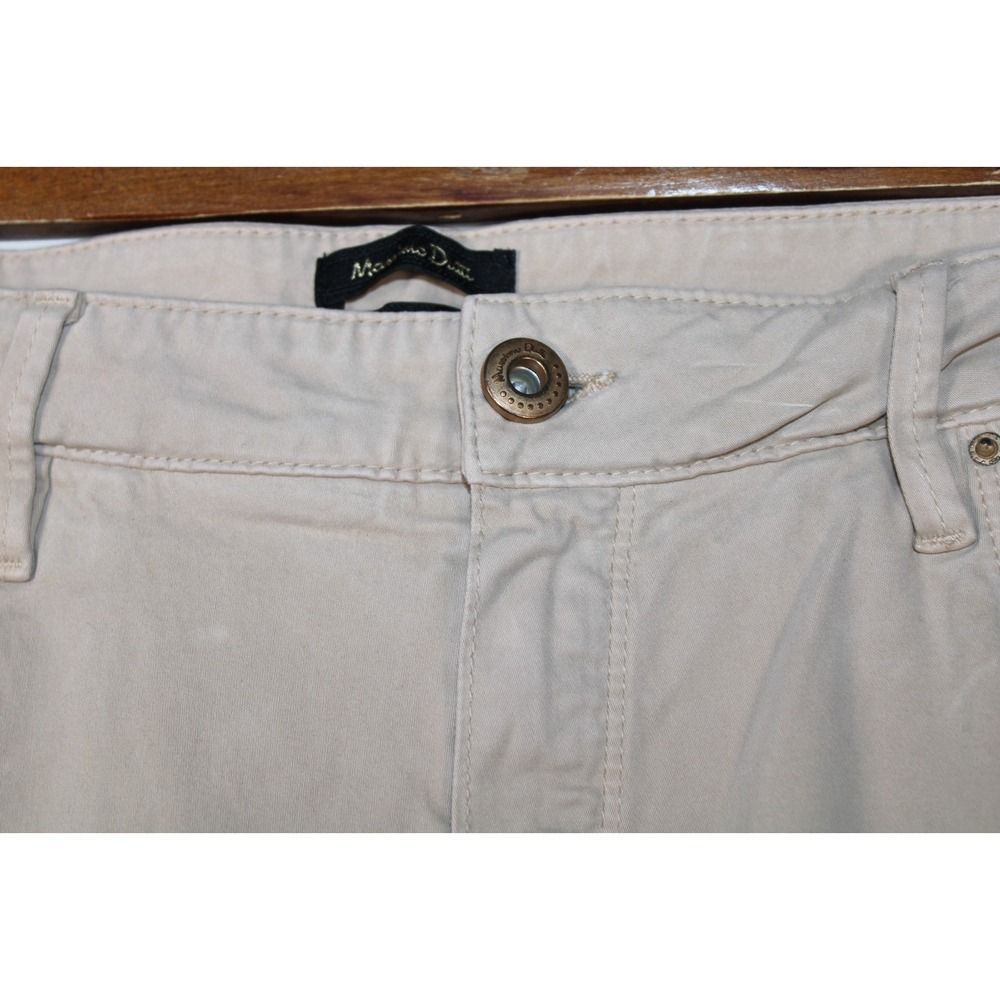 Massimo Dutti Women's Size 12 (32x29) Beige Pants View 5